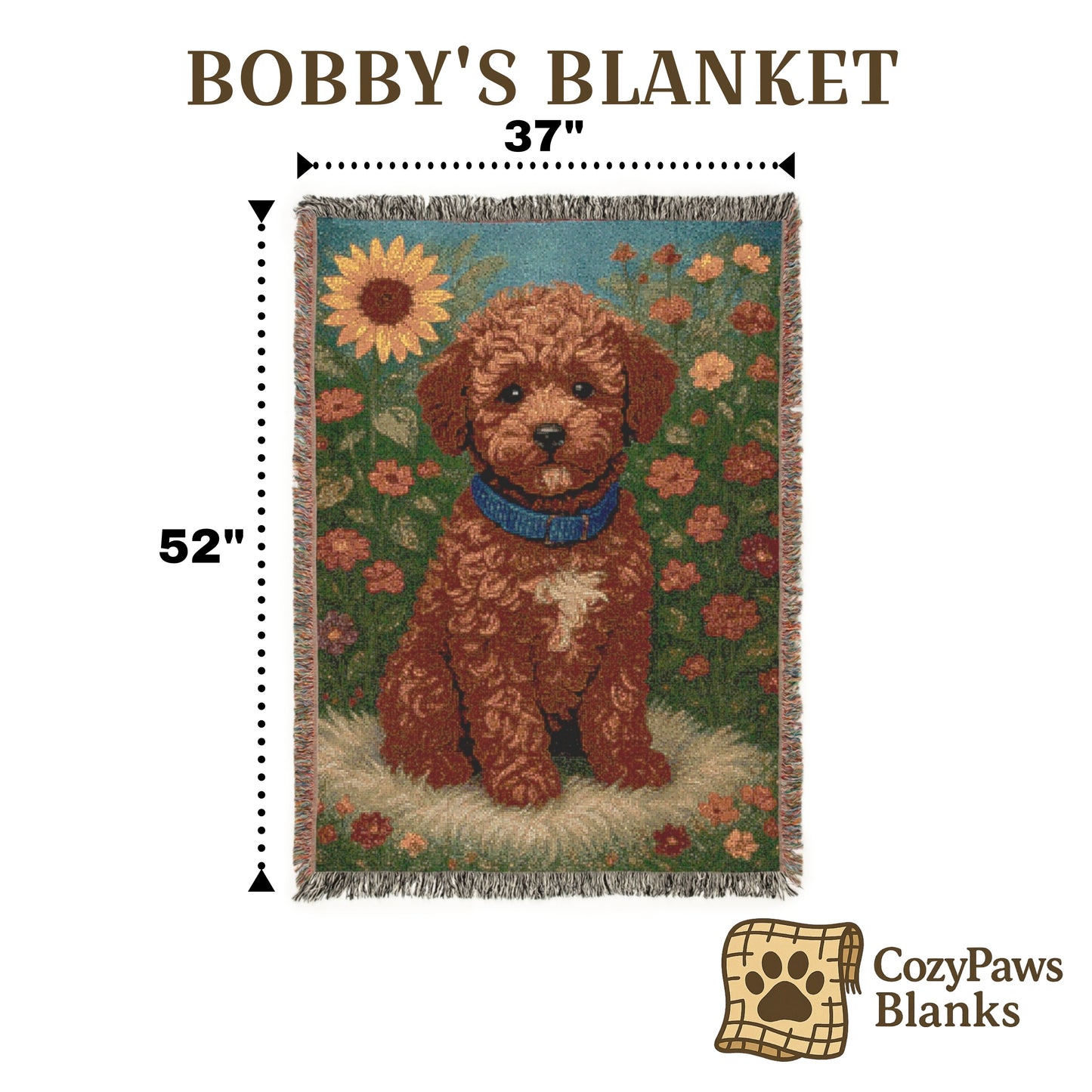 Paws & Petals Blanket